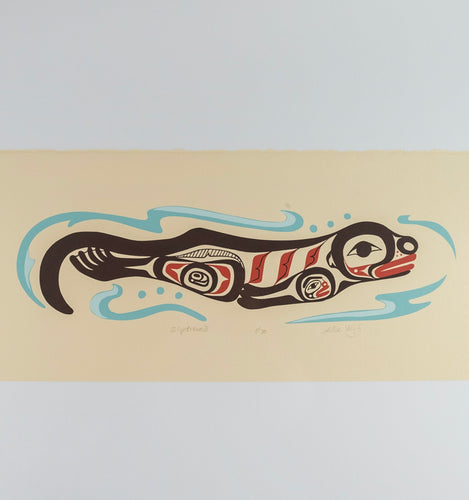 slipstream II formline  otter Serigraph