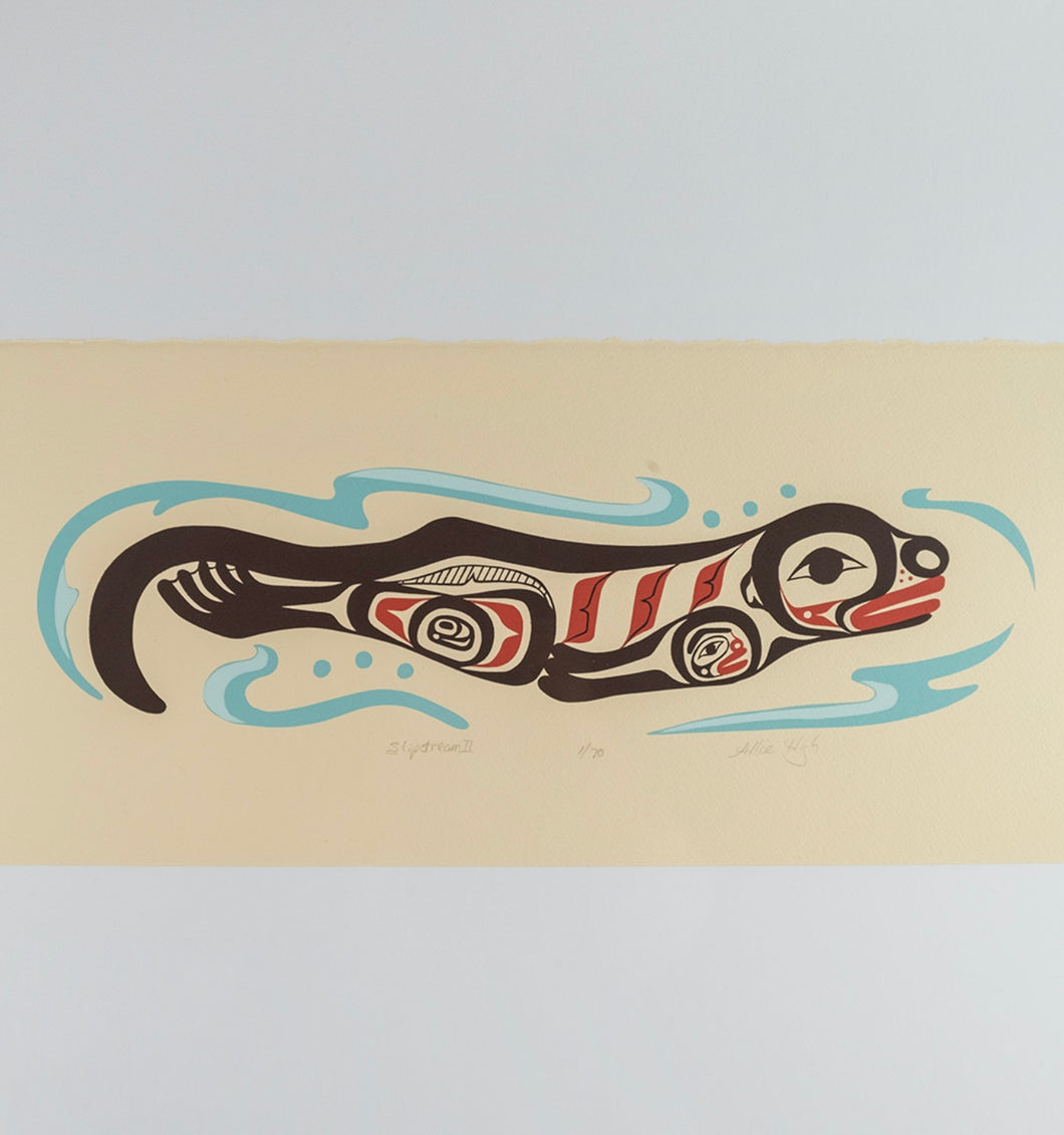 slipstream II formline  otter Serigraph