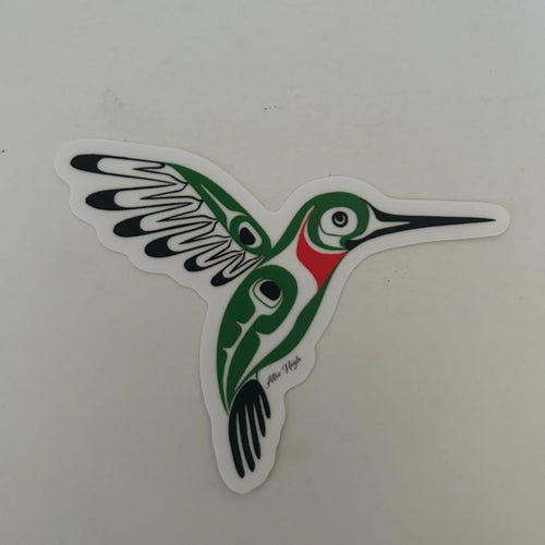 Hummingbird decal